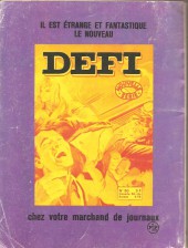Verso de Danger -56- Monsieur 9