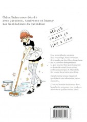 Verso de March comes in like a lion -6- Tome 6