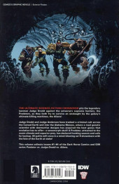 Verso de Predator vs Judge Dredd vs Aliens -INT- Splice and dice