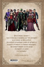 Verso de Legenderry -1- L'Aventure Steampunk