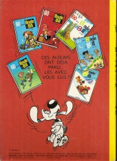 Verso de Boule et Bill -5a1971- 60 gags de Boule et Bill n°5