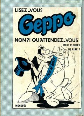Verso de Olac le gladiateur -29- Numéro 29