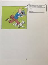 Verso de Tintin - Pastiches, parodies & pirates -2008- Tintin dans Loft Story