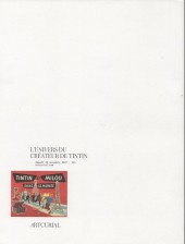 Verso de (Catalogues) Ventes aux enchères - Artcurial - Artcurial - L'univers du créateur de Tintin - samedi 18 novembre 2017