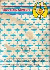 Verso de Battler Britton (Impéria) -154- Plans secrets - vertiges - le nid des vipères