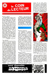 Verso de Fantastic Four (Éditions Héritage) -3- La marque du... fou furieux !