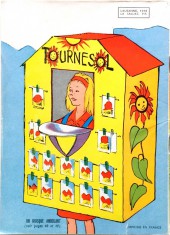 Verso de Tournesol -3- Les chasses de M. Bélé