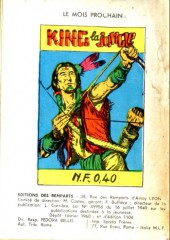 Verso de King la jungle -8- John sapeur - goliath le mitrailleur