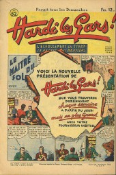 Verso de Hardi les gars ! (Les sélections) -51- Les gaz bleus