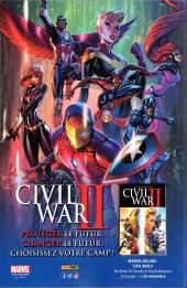 Verso de Avengers Universe (2e série - 2017) -1- Baptême du feu