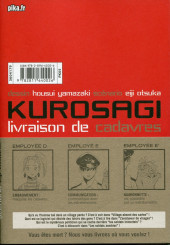 Verso de Kurosagi, livraison de cadavres -21- Volume 21