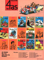 Verso de Les 4 as -13a1980- Les 4 as et la bombe F