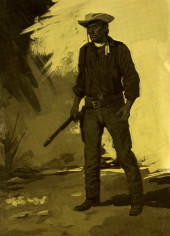 Verso de Le vagabond dans les terres de l'Ouest -9- Un ranger
