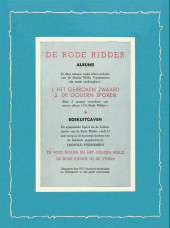Verso de Rode Ridder (De) -2- De gouden sporen