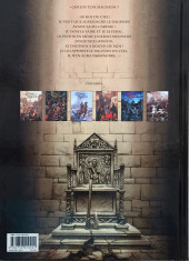 Verso de Le trône d'Argile -5a2015- La Pucelle