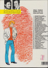 Verso de Ric Hochet -29b1985/10- Opération 100 milliards