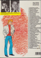 Verso de Ric Hochet -1e1990- Traquenard au Havre