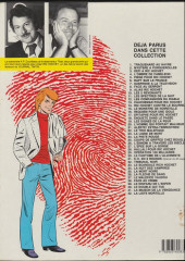 Verso de Ric Hochet -12d1986- Les spectres de la nuit