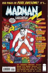 Verso de Madman Atomic Comics (Image Comics - 2007) -1- Jumping Silent Cars That Sleep at Traffic Lights
