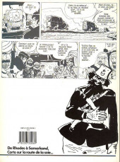 Verso de Corto Maltese -8a1992- La Maison dorée de Samarkand