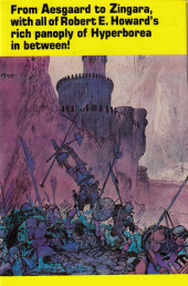 Verso de (DOC) Official handbook of the Conan Universe (1986) -1- The official handbook of the Conan Universe