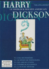 Verso de Harry Dickson (Nolane/Roman) -1HC- L'ile des possédés