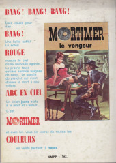 Verso de Thrilling -8- Le cas Arabelle