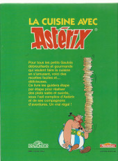 Verso de Astérix (Autres) -a1996- La cuisine avec Asterix