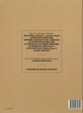 Verso de Jonathan Cartland - Tome 1c1986