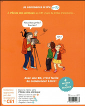 Verso de Je commence à lire en BD : CE1 -3- Tu veux ma photo ?