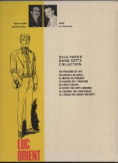 Verso de Luc Orient -9'- 24 heures pour la planète terre