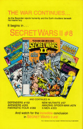 Verso de The defenders Vol.1 (1972) -152- The end of all songs