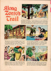 Verso de Walt Disney Presents Zorro (Gold Key - 1966) -1- Issue # 1