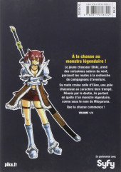 Verso de Monster Hunter Orage -1b15- Tome 1