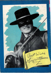 Verso de Walt Disney Presents Zorro (Gold Key - 1966) -2- The Eagle's Brood