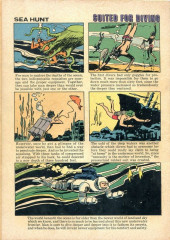 Verso de Sea Hunt (Dell - 1960) -7- Issue # 7