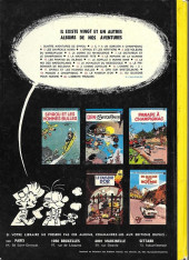 Verso de Spirou et Fantasio -5c1972- Les voleurs du marsupilami