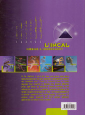 Verso de L'incal - Une aventure de John Difool -5b2000- La Cinquième Essence - Première partie - Galaxie qui songe