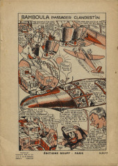 Verso de Bamboula -1a1958- Les aventures de Bamboula