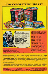 Verso de Weird Science-Fantasy / Incredible Science Fiction (1992) -3- Weird Science-Fantasy 25 (1954)