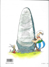 Verso de Astérix (Hachette) -23a1999- Obélix et compagnie