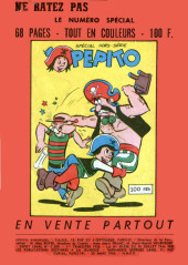 Verso de Pepito (1re Série - SAGE) -35- Magie noire