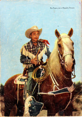 Verso de Roy Rogers Comics (Dell - 1948) -31- Issue # 31