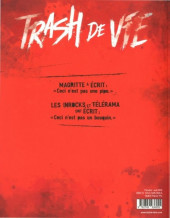 Verso de Trash de vie -a18- Trash de Vie : Plus belle sera la chute