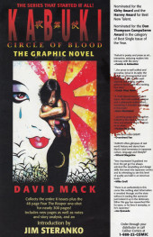 Verso de Kabuki : Skin deep (1996) -1- Kabuki: Skin deep #1