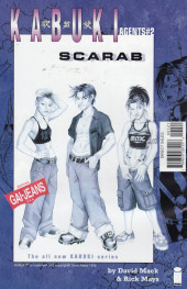 Verso de Kabuki agents : Scarab (1999) -1- Kabuki agents: Scarab #1