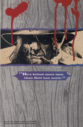 Verso de Jonah Hex: Two-gun mojo (DC Comics - 1993) -1- Slow Go Smith