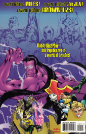 Verso de JLA : World without grown-ups (1998) -1- JLA: World without grown-ups: Book one of two