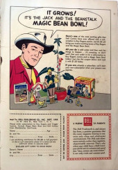 Verso de Roy Rogers and Trigger (Dell - 1955) -118- Fury in Snake Canyon
