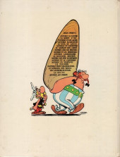 Verso de Astérix -1e1974- Astérix le Gaulois